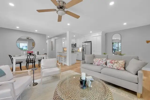 Living room at Forest Gardens Villas 11